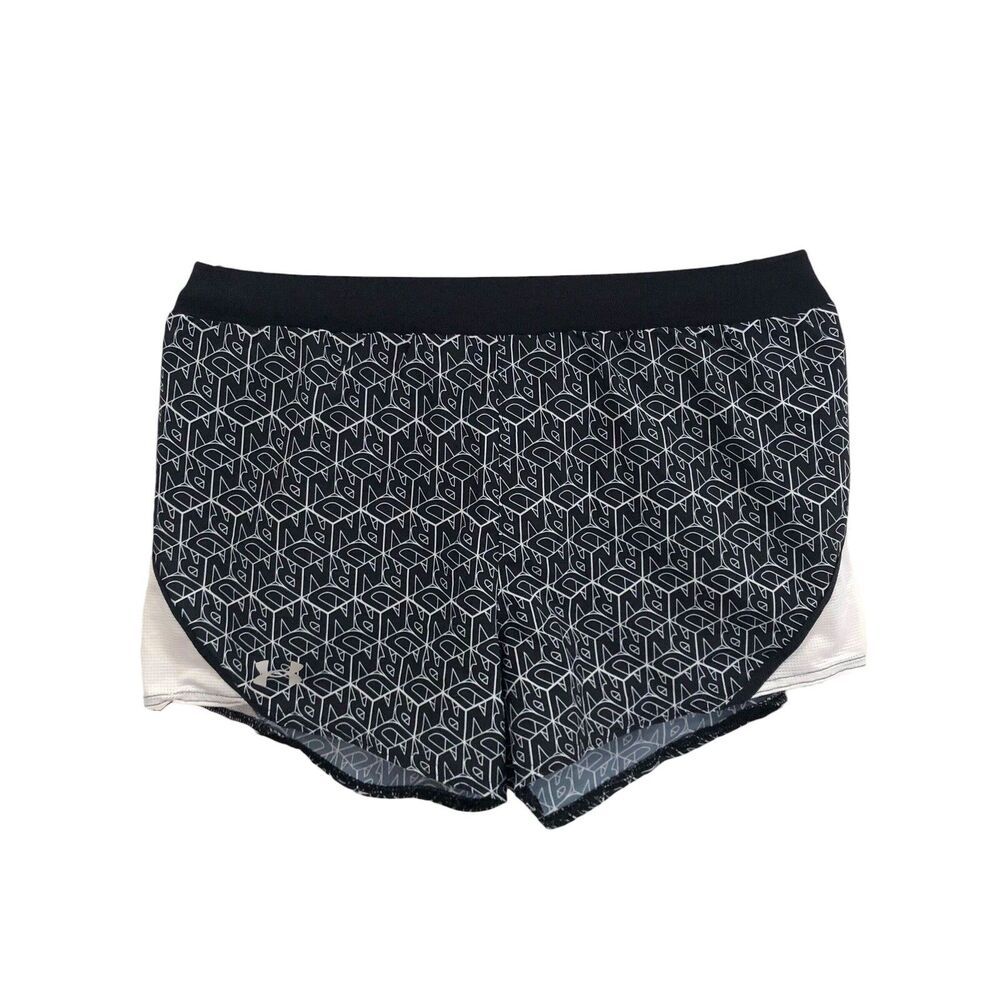 Under Armour All Over Print UA Fly-By 2.0 Pull On Athletic Run Heatgear Shorts